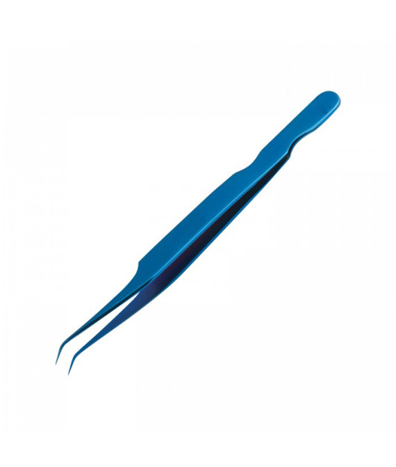 Blue Titanium Tweezers