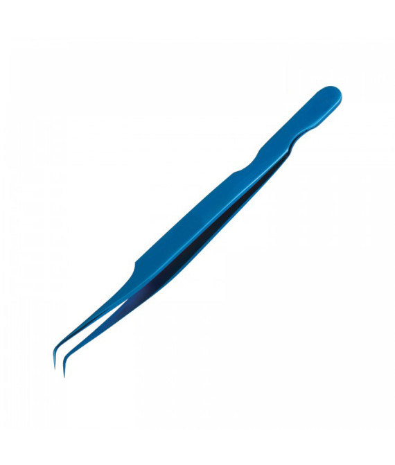 Blue Titanium Tweezers