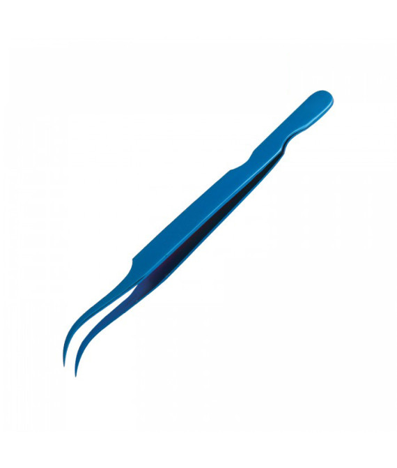 Blue Titanium Tweezers