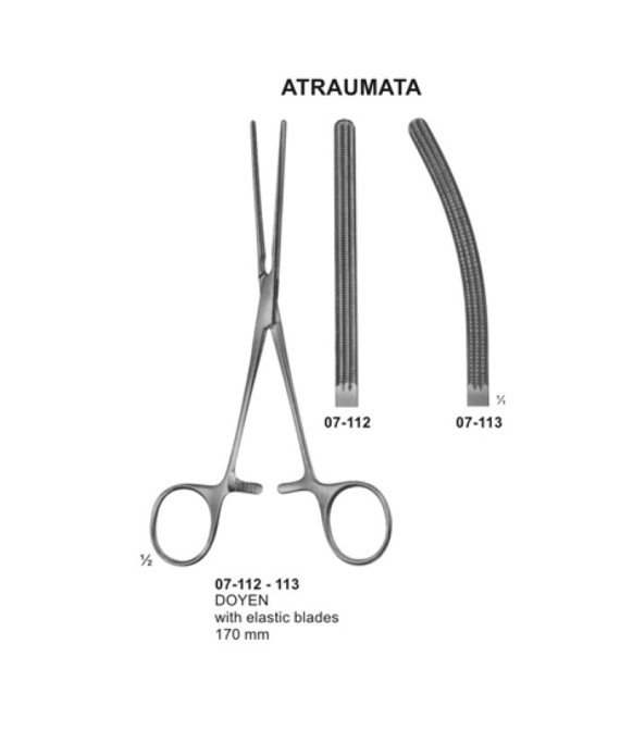 intestinal Clamos, soft elastic
