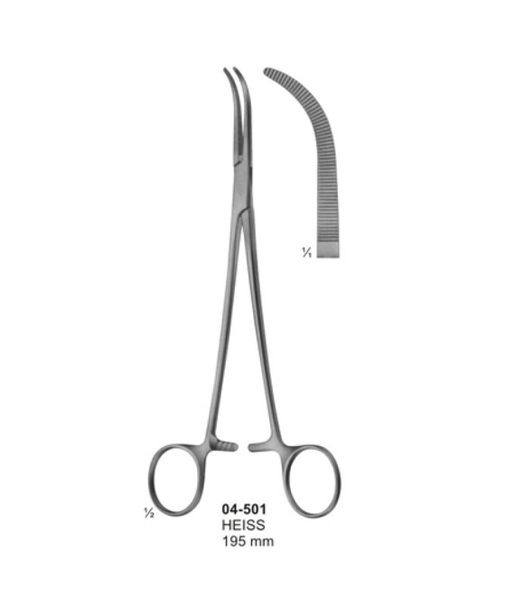 Dissecting- and Ligature Forceps