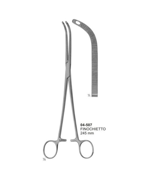 Dissecting- and Ligature Forceps