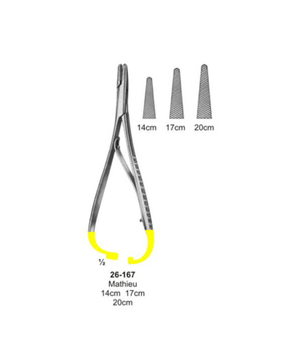 Needle holders with Tungsten Carbide Inserts