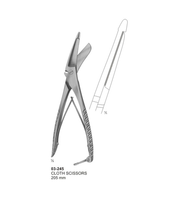 Bandage-, Cloth-, and Plaster Scissors