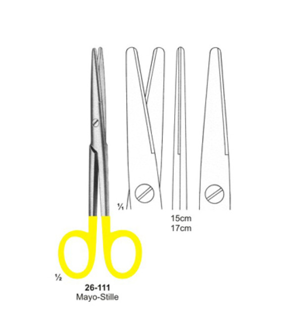 Scissors with Tungsten Carbide Inserts