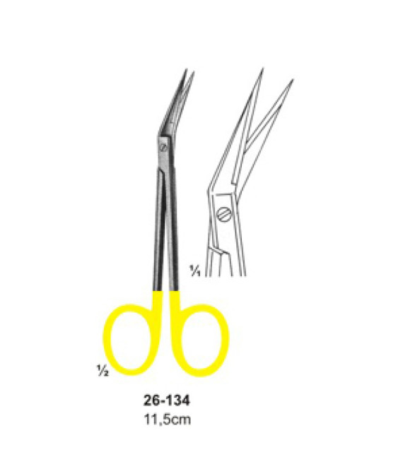 Scissors with Tungsten Carbide Inserts